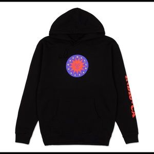 (M) COACHELLA LINEUP EXCLUSIVE BLACK SUN HOODIE 2022